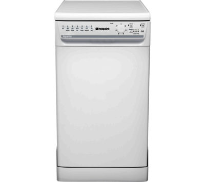 Hotpoint Aquarius SIAB11000P Slimline Dishwasher - White